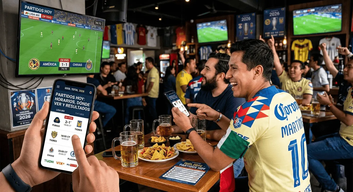 qué partidos de fútbol hay hoy