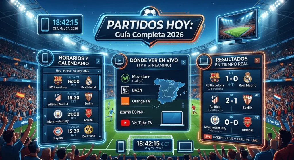 partidos hoy
