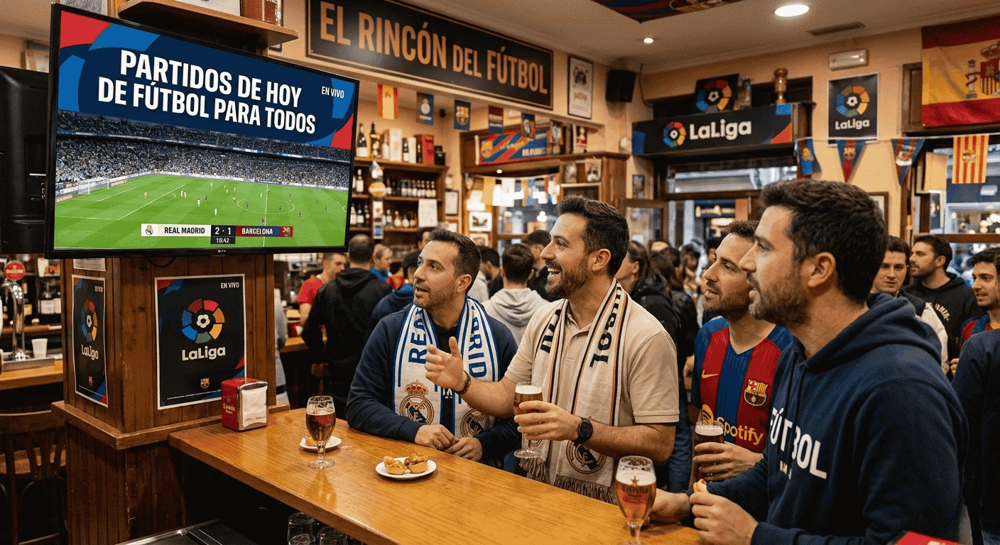 partidos de hoy de fútbol para todos
